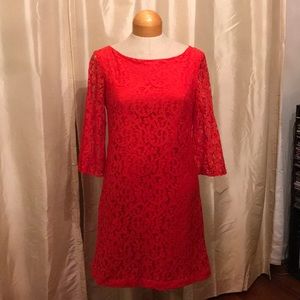 Red Lace Dress